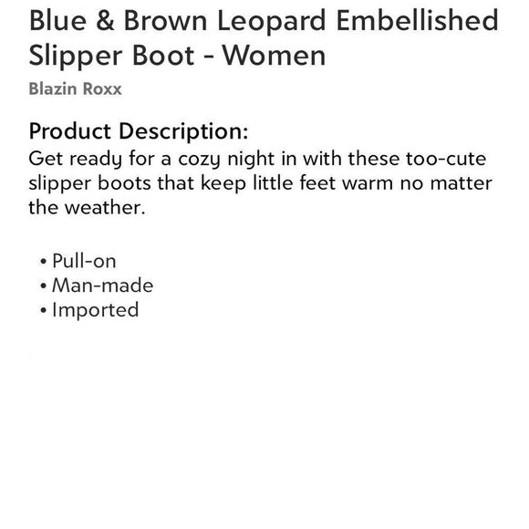 BLAZIN ROXX Embellished Cowboy Boot Slippers - Picture 11 of 11